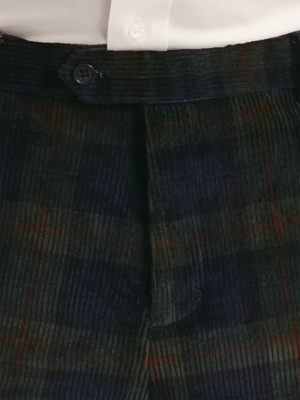 Alternate Shot of Men's Green/Navy  Suit  - 3