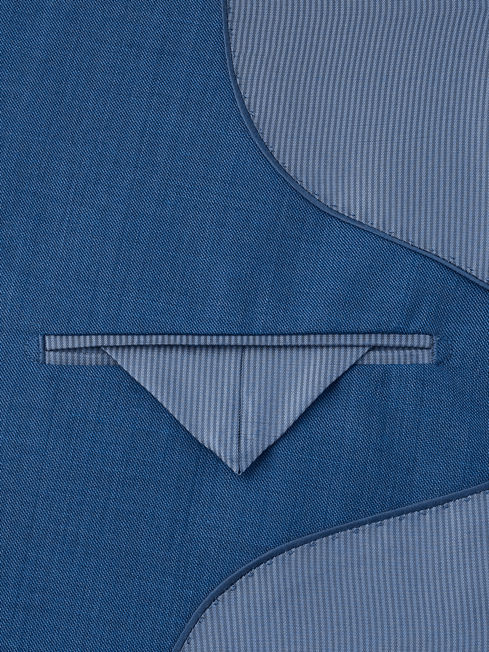 Alternate Shot of Men's Grey Solid Suit  - 2