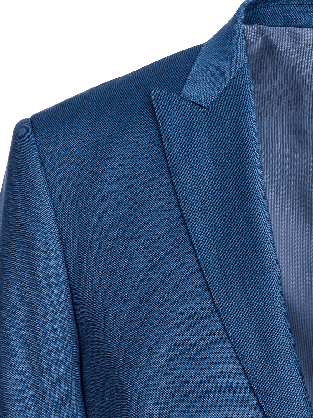 Alternate Shot of Men's Grey Solid Suit  - 3