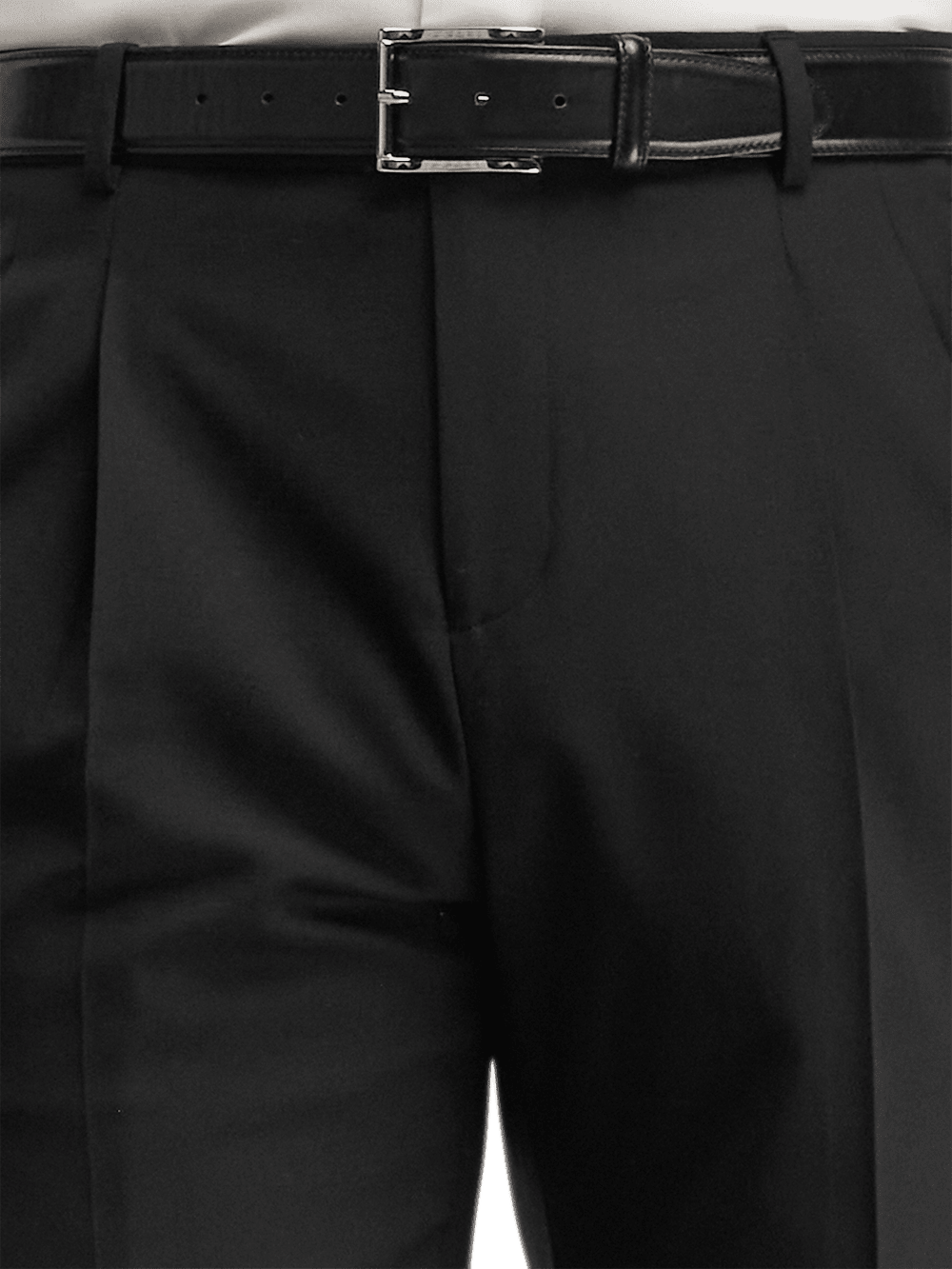 Alternate Image of Wool Stretch Bengaline Suit Pants-2#model_pleated front