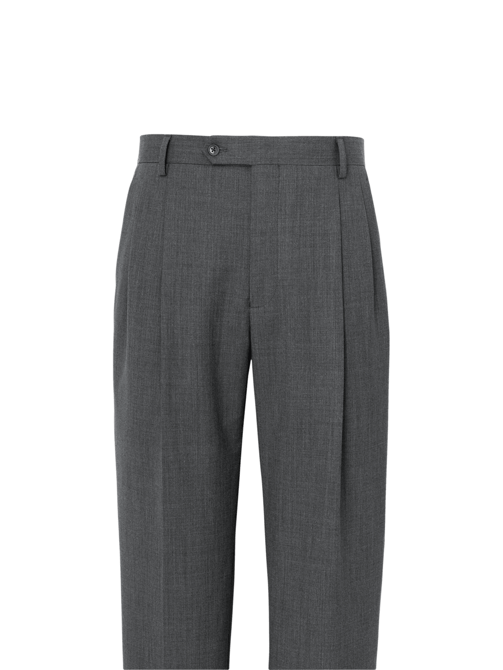 Alternate Image of Wool Stretch Bengaline Suit Pants-1#model_pleated front