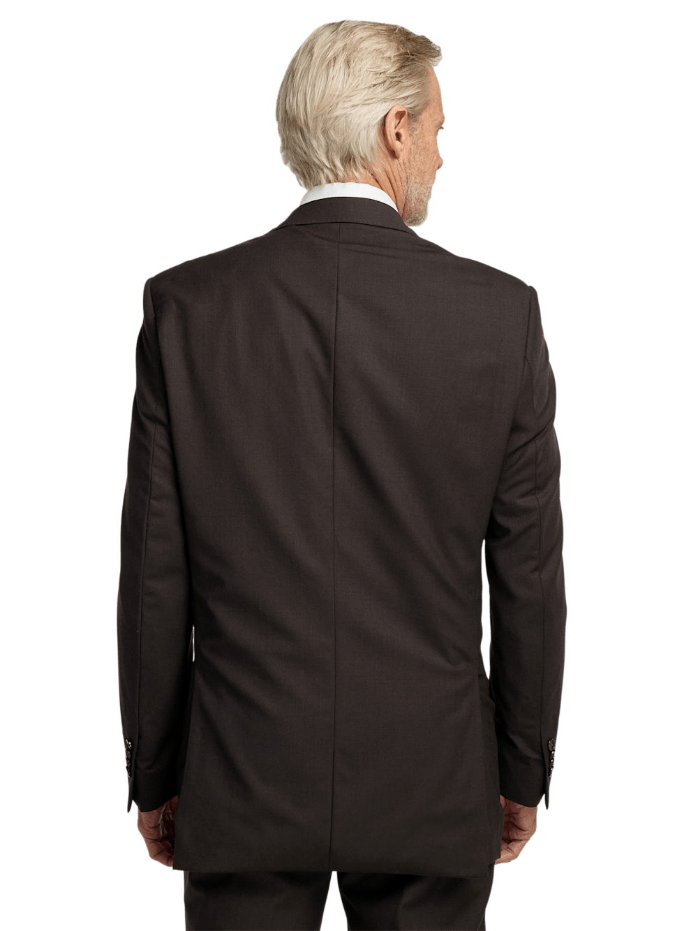 Alternate Image of Wool Stretch Bengaline Peak Lapel Suit Jacket-6