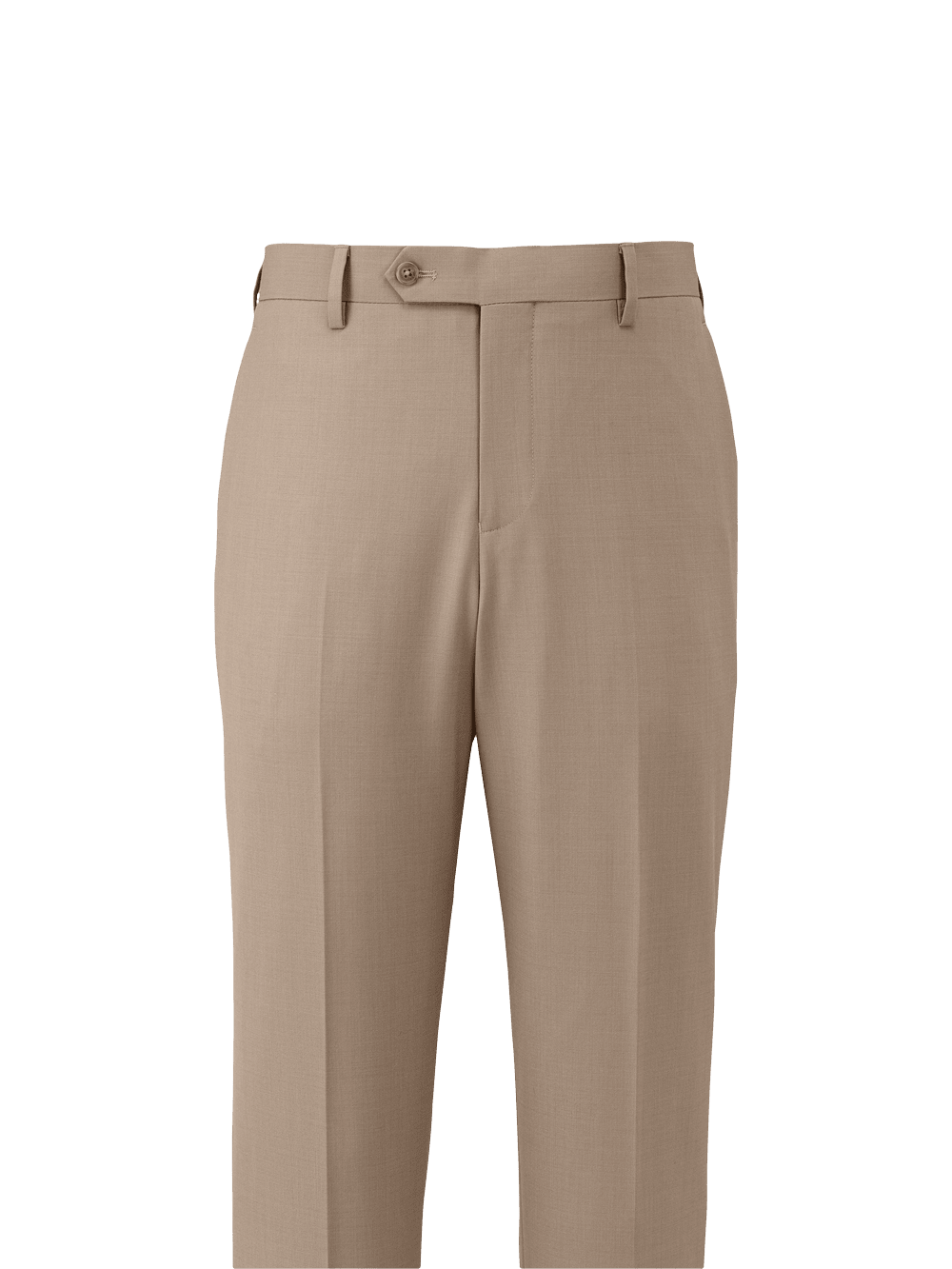 Alternate Shot of Men's Light Tan Solid Suit 