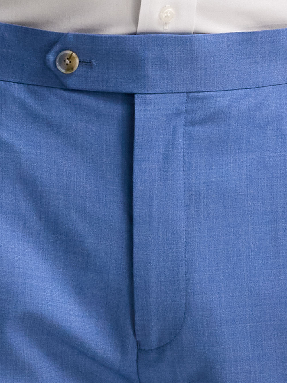 Alternate Image of Wool Stretch Bengaline Double Suit Pants-4#model_pleated front