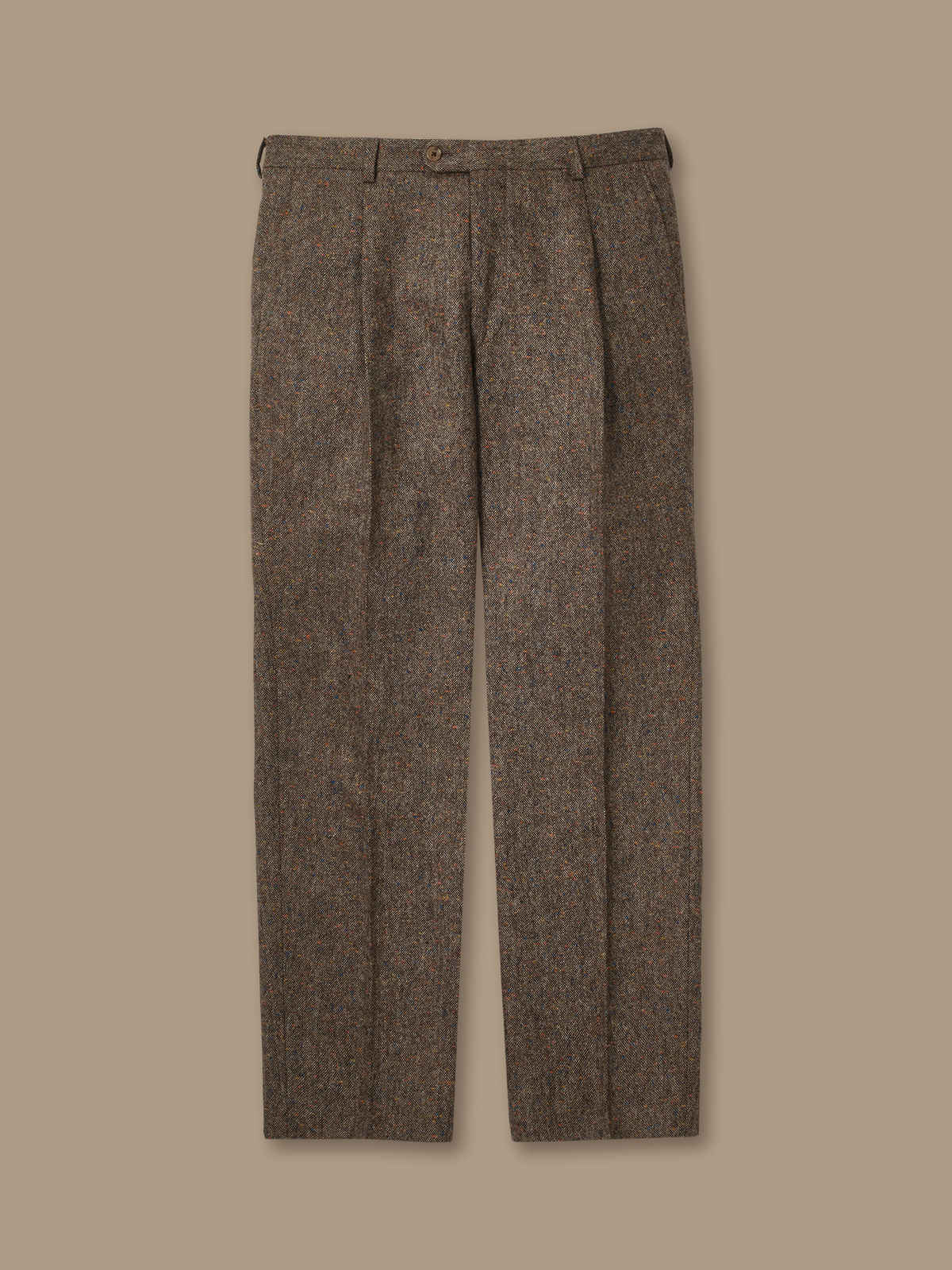 Donegal Suit Pant - Brown Multi