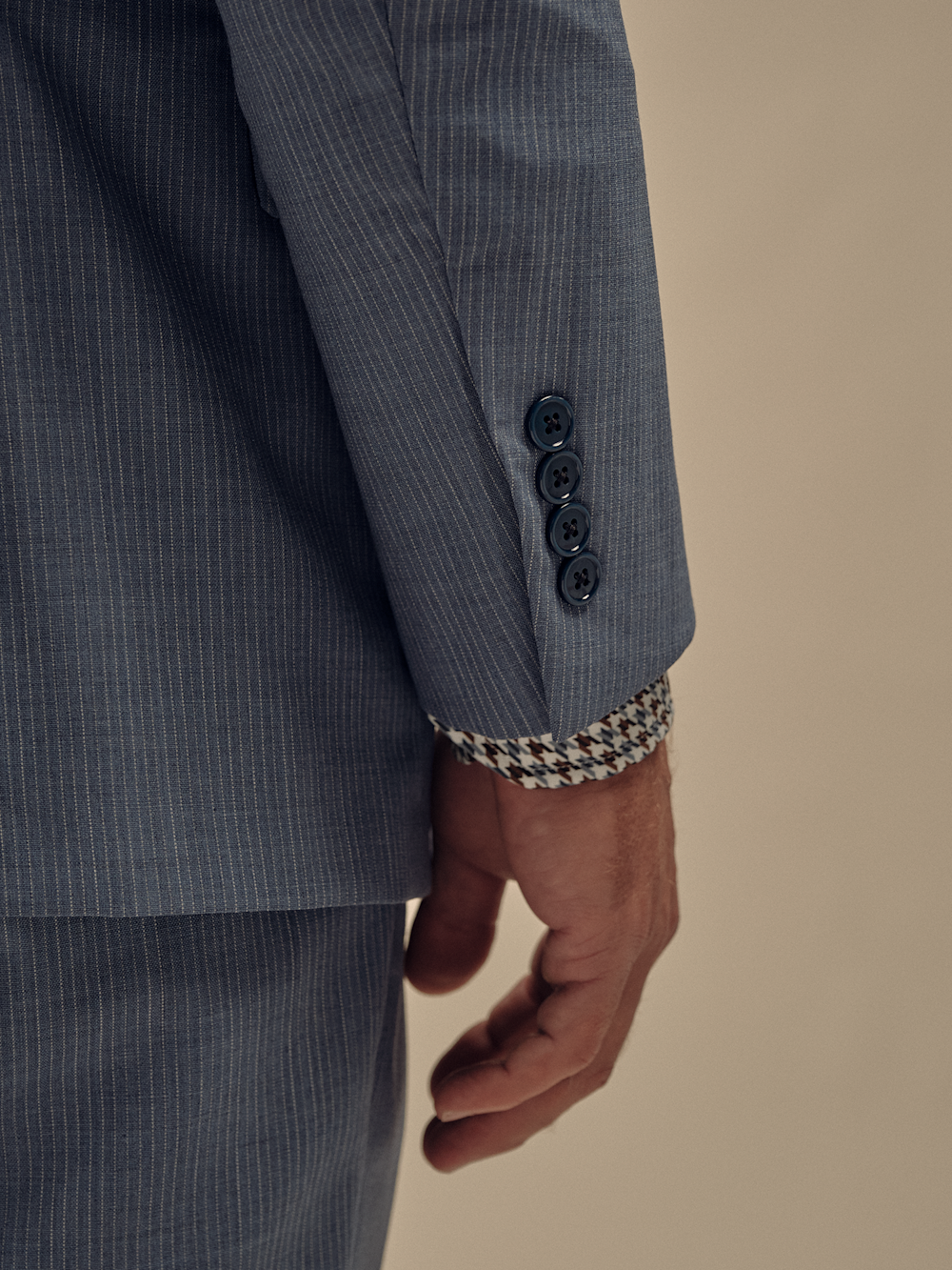 Pinstripe Suit Jacket