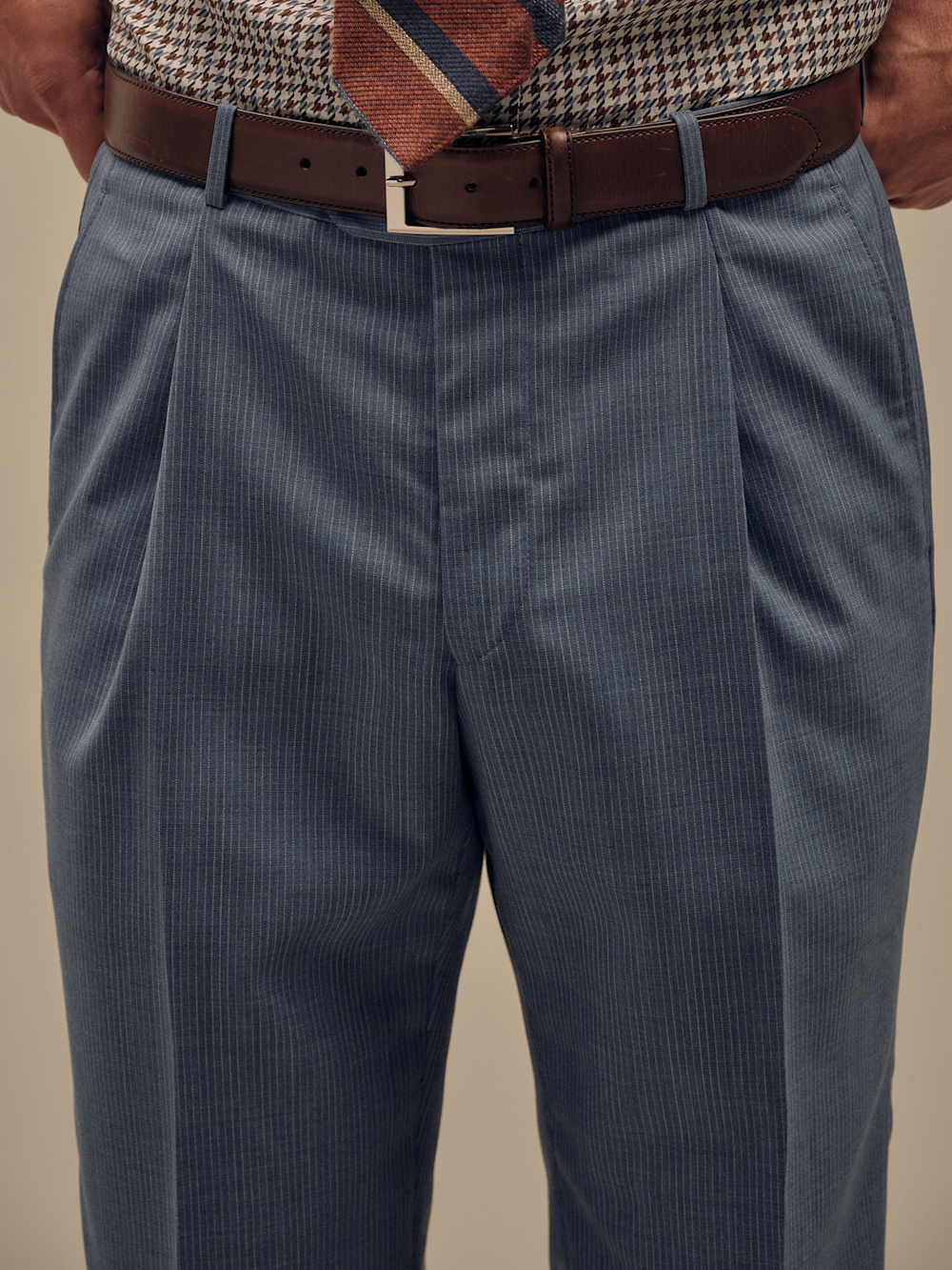 Pinstripe Suit Pant