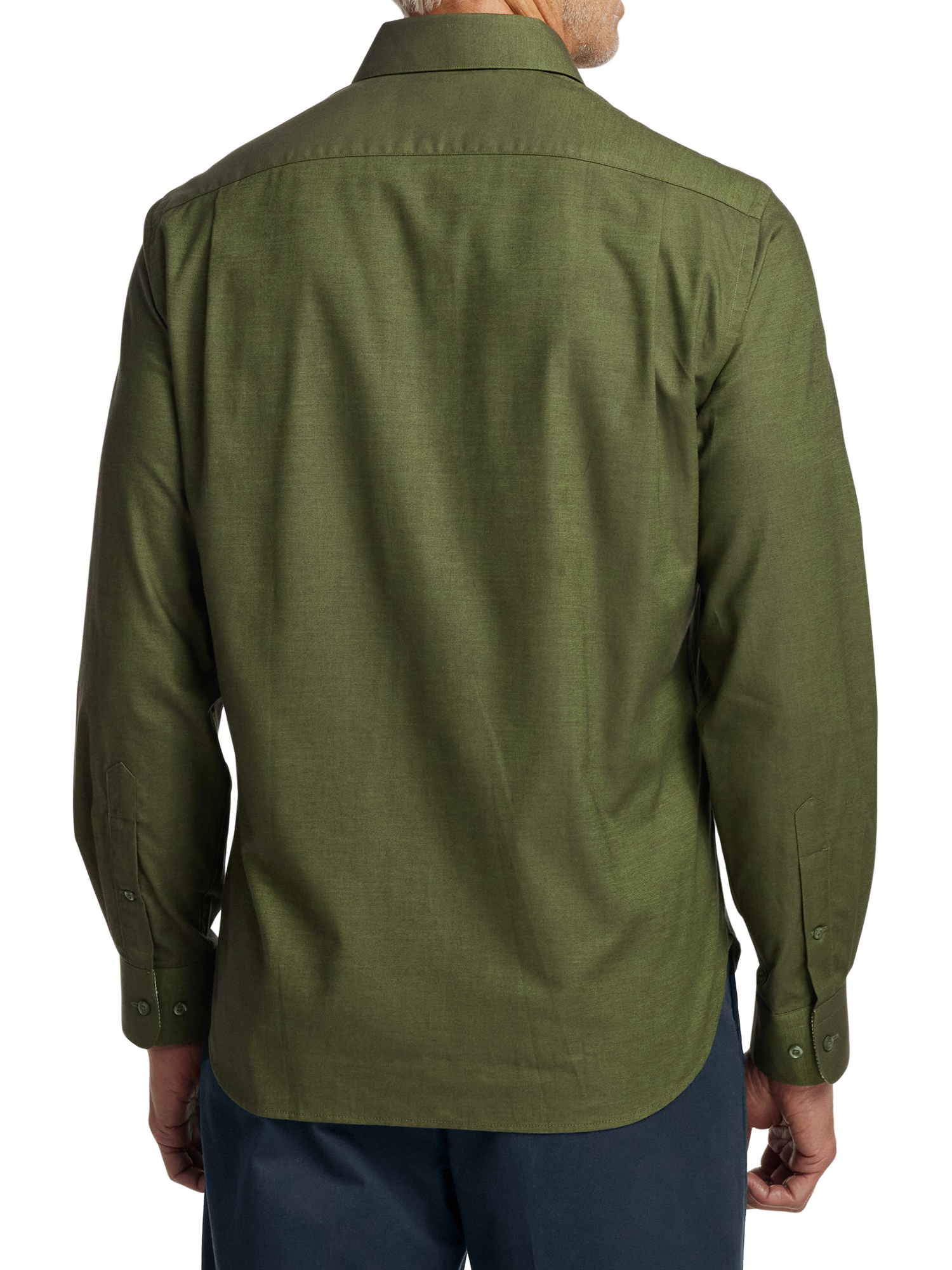 Cotton Solid Casual Shirt - Green