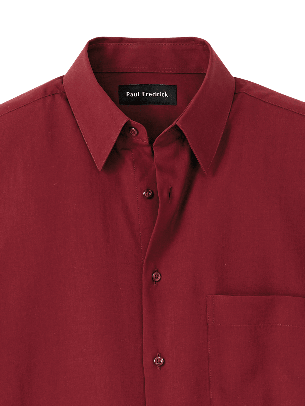 Lyocell Solid Casual Shirt - Burgundy Classic Fit / XX Large Lyocell Solid Casual Shirt - Burgundy Classic Fit / XX Large