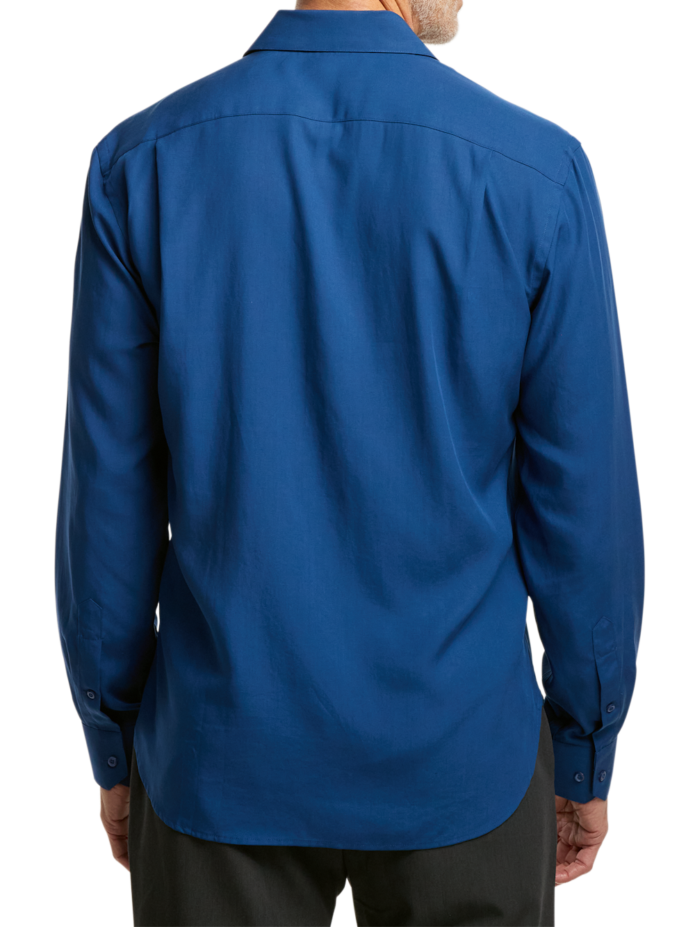Alternate Image of Lyocell Solid Casual Shirt-4
