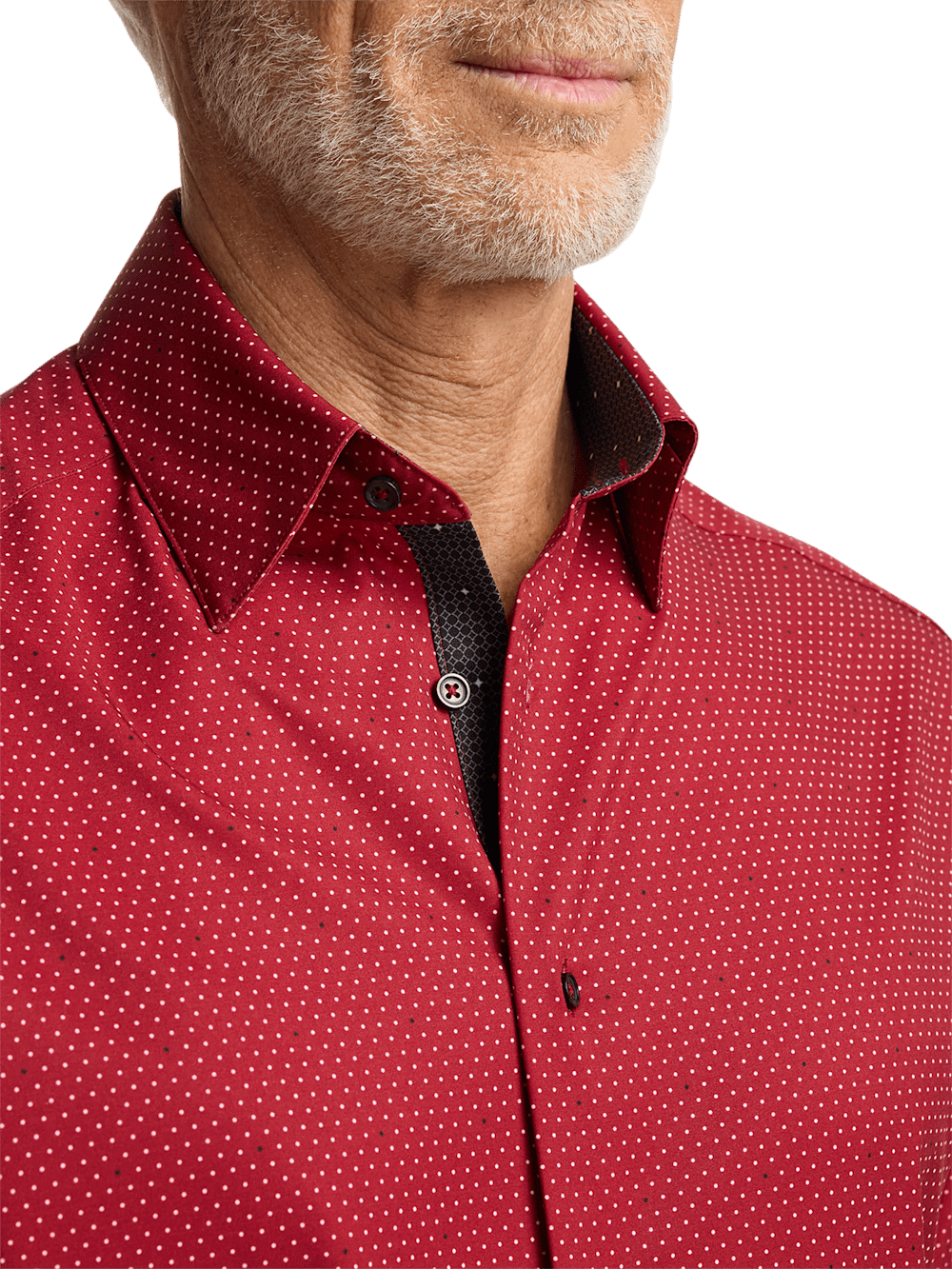 Jacquard Stripe Shirt | Shale Stone | TOAST