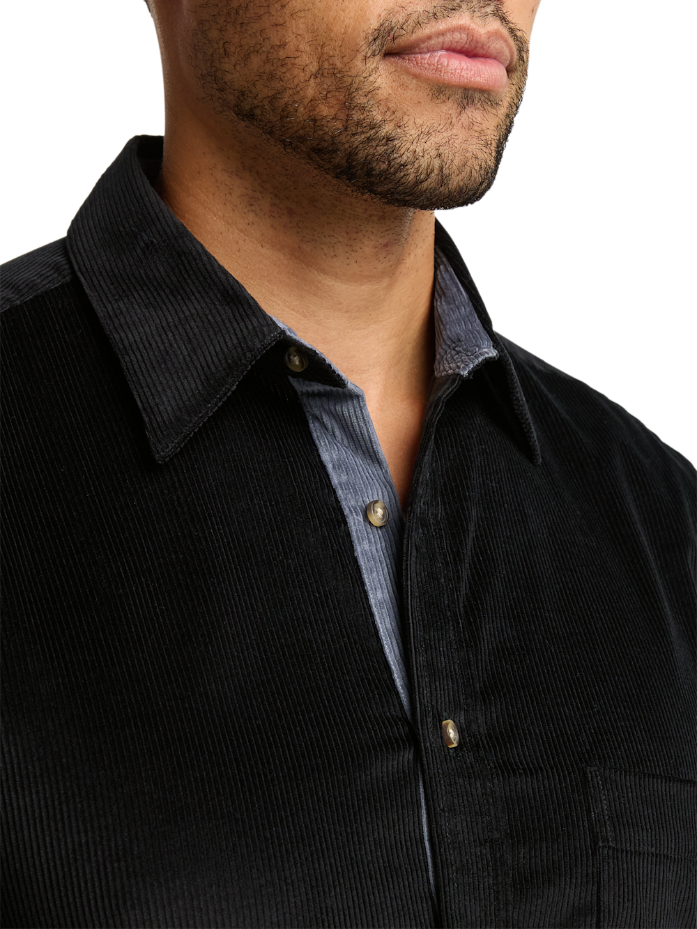 Alternate Image of Cotton Corduroy Casual Shirt-2