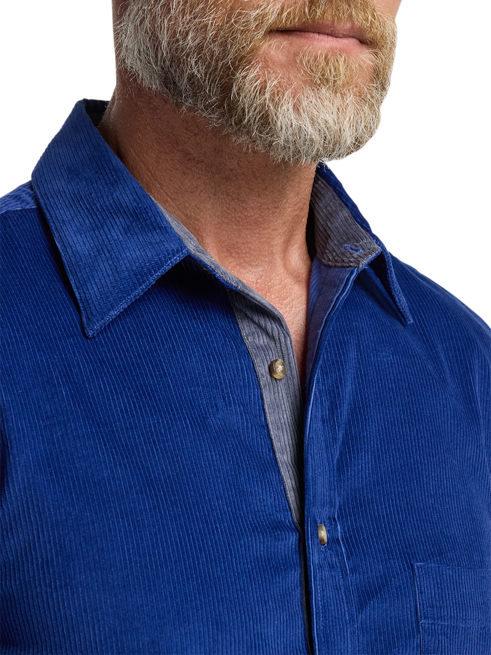 Alternate Image of Cotton Corduroy Casual Shirt-2