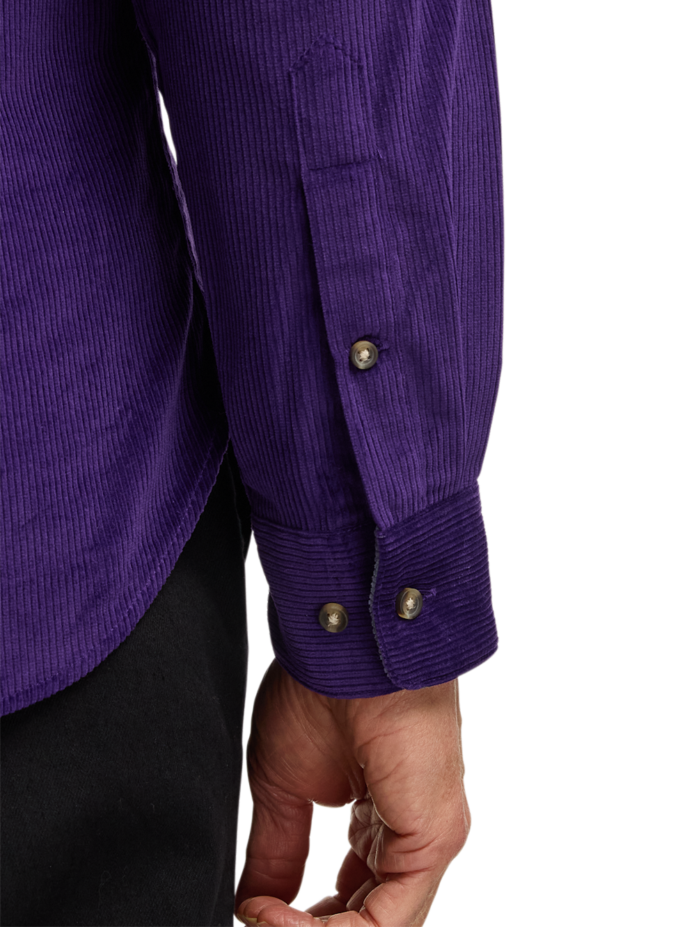 Alternate Image of Cotton Corduroy Casual Shirt-3
