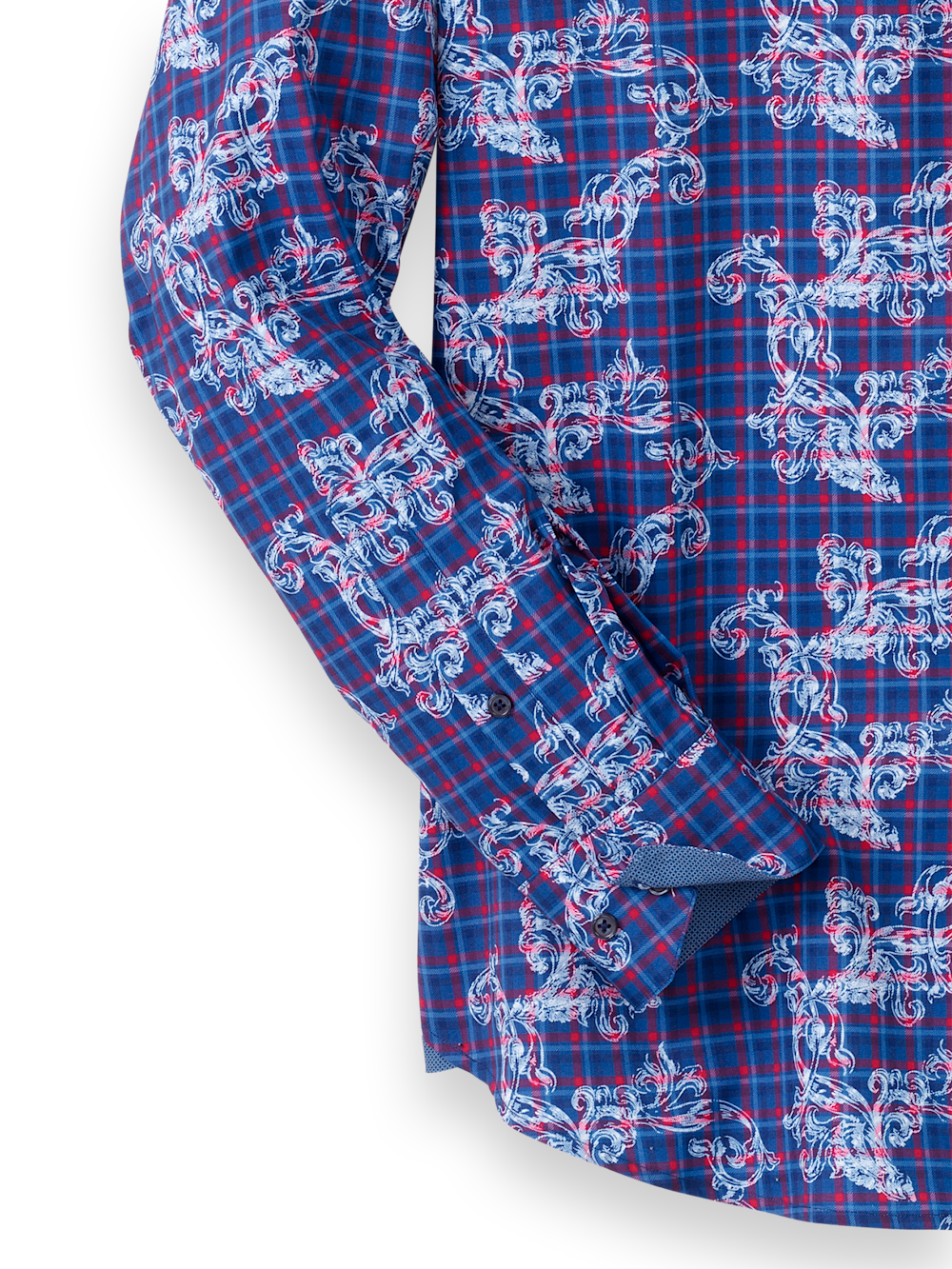 Alternate Image of Performance Stretch Check Casual Shirt-6
