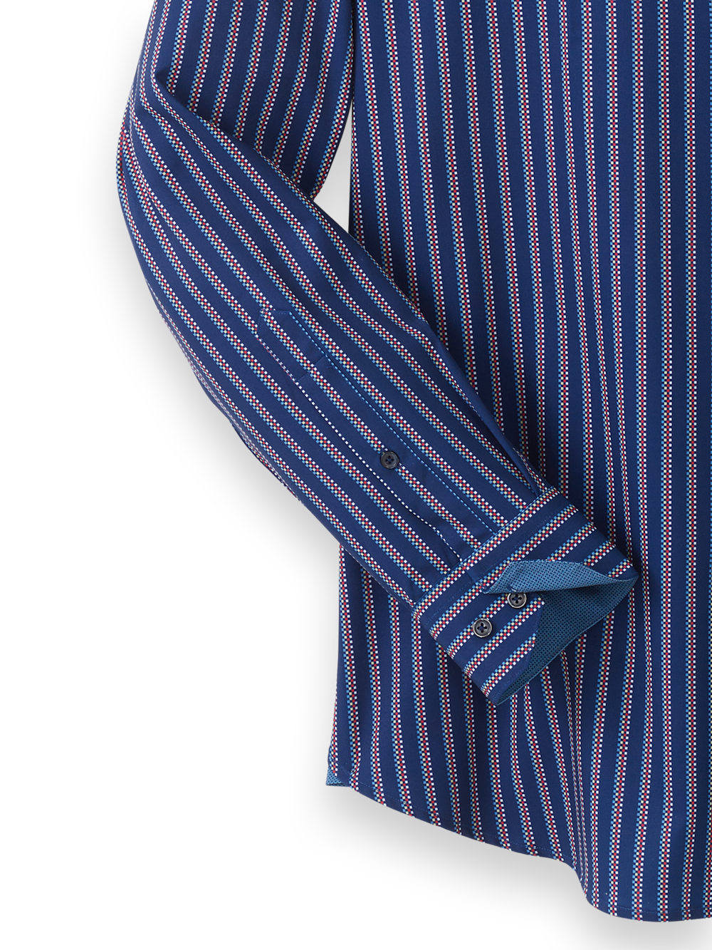 Alternate Image of Performance Stretch Stripe Casual Shirt-6