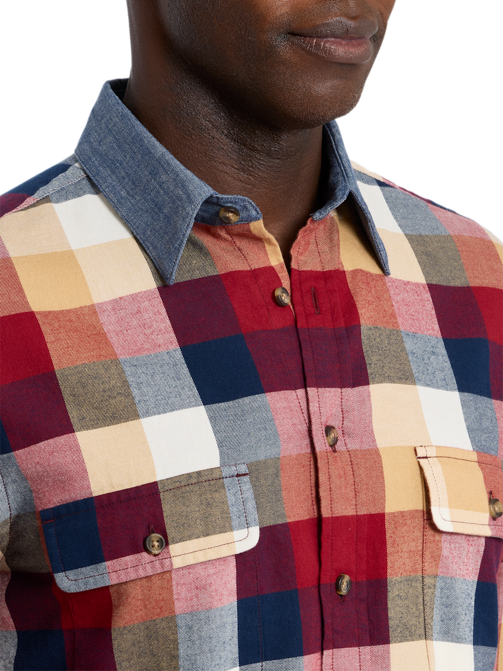 Alternate Shot of Men's multi  Shirts  - 2