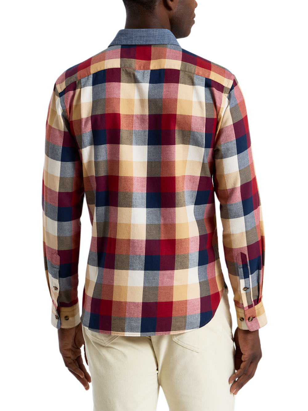 Alternate Shot of Men's multi  Shirts  - 4