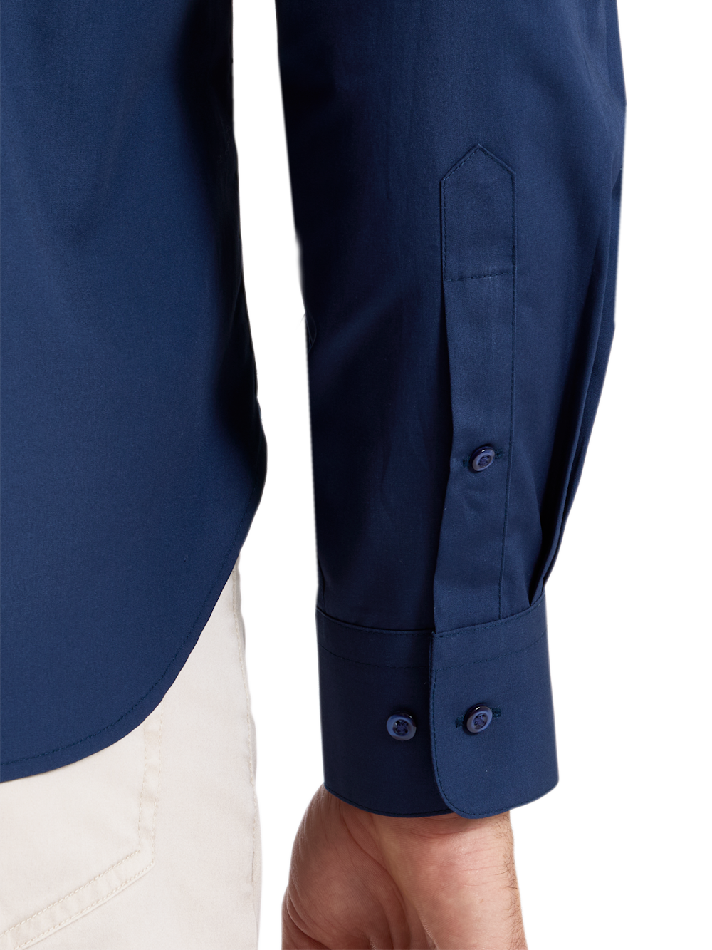 Alternate Shot of Men's navy  Shirts  - 3