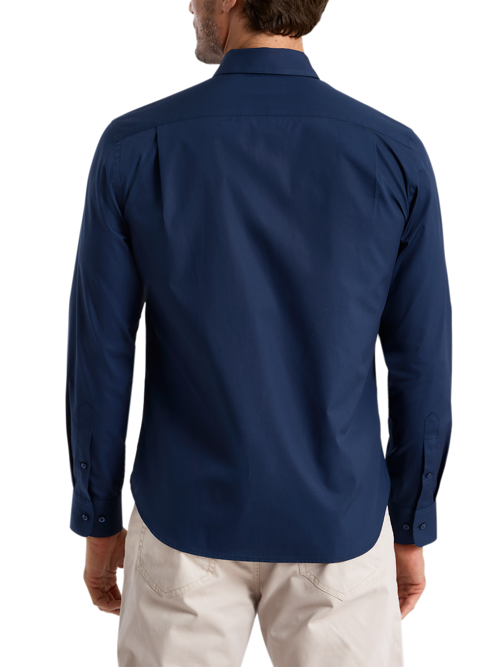 Alternate Shot of Men's navy  Shirts  - 4