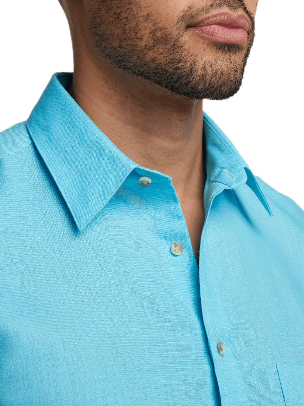 Alternate Image of Linen Solid Casual Shirt-2