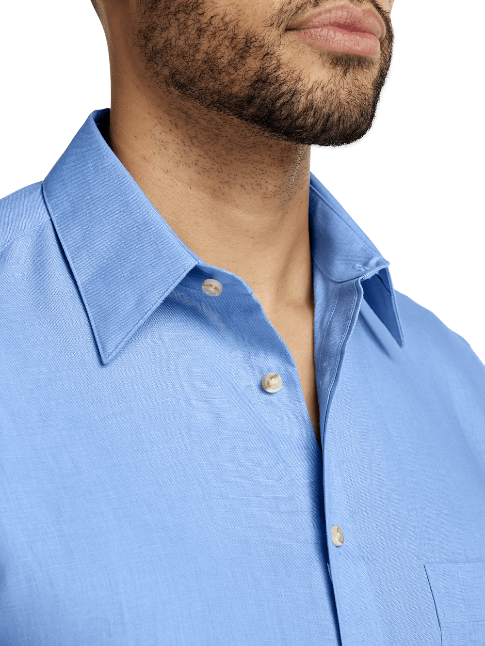 Alternate Image of Linen Solid Casual Shirt-2