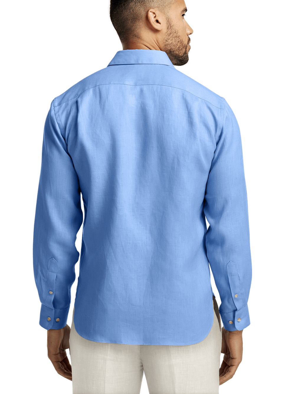 Alternate Image of Linen Solid Casual Shirt-4