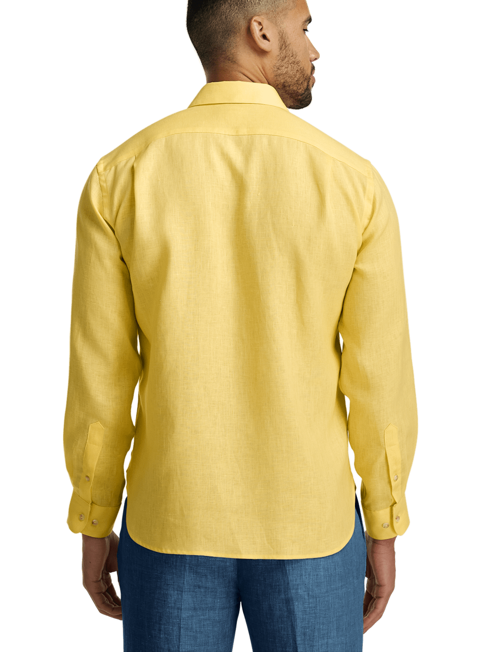 Alternate Image of Linen Solid Casual Shirt-4