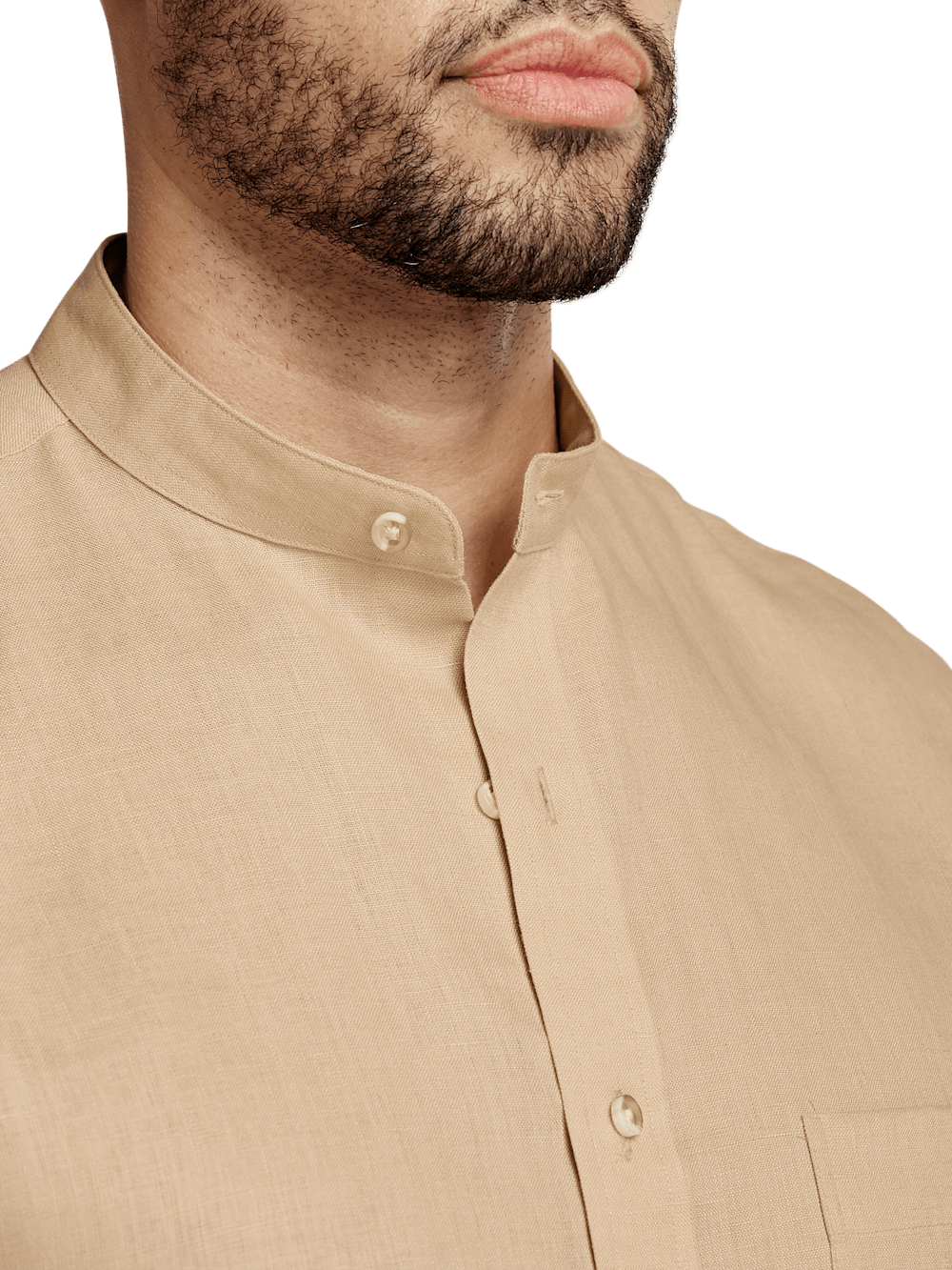 Alternate Image of Linen Solid Casual Shirt-2