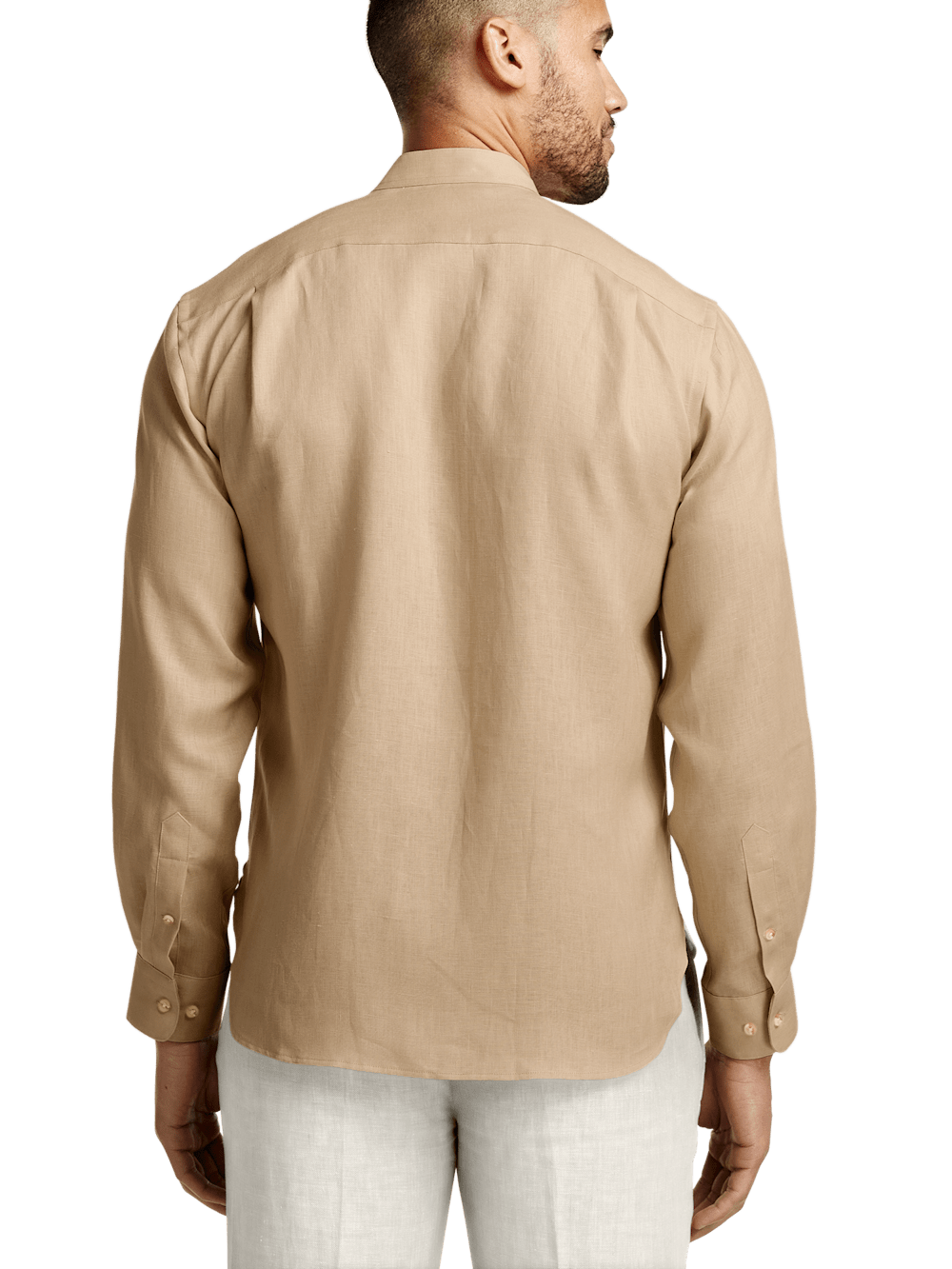 Alternate Image of Linen Solid Casual Shirt-4