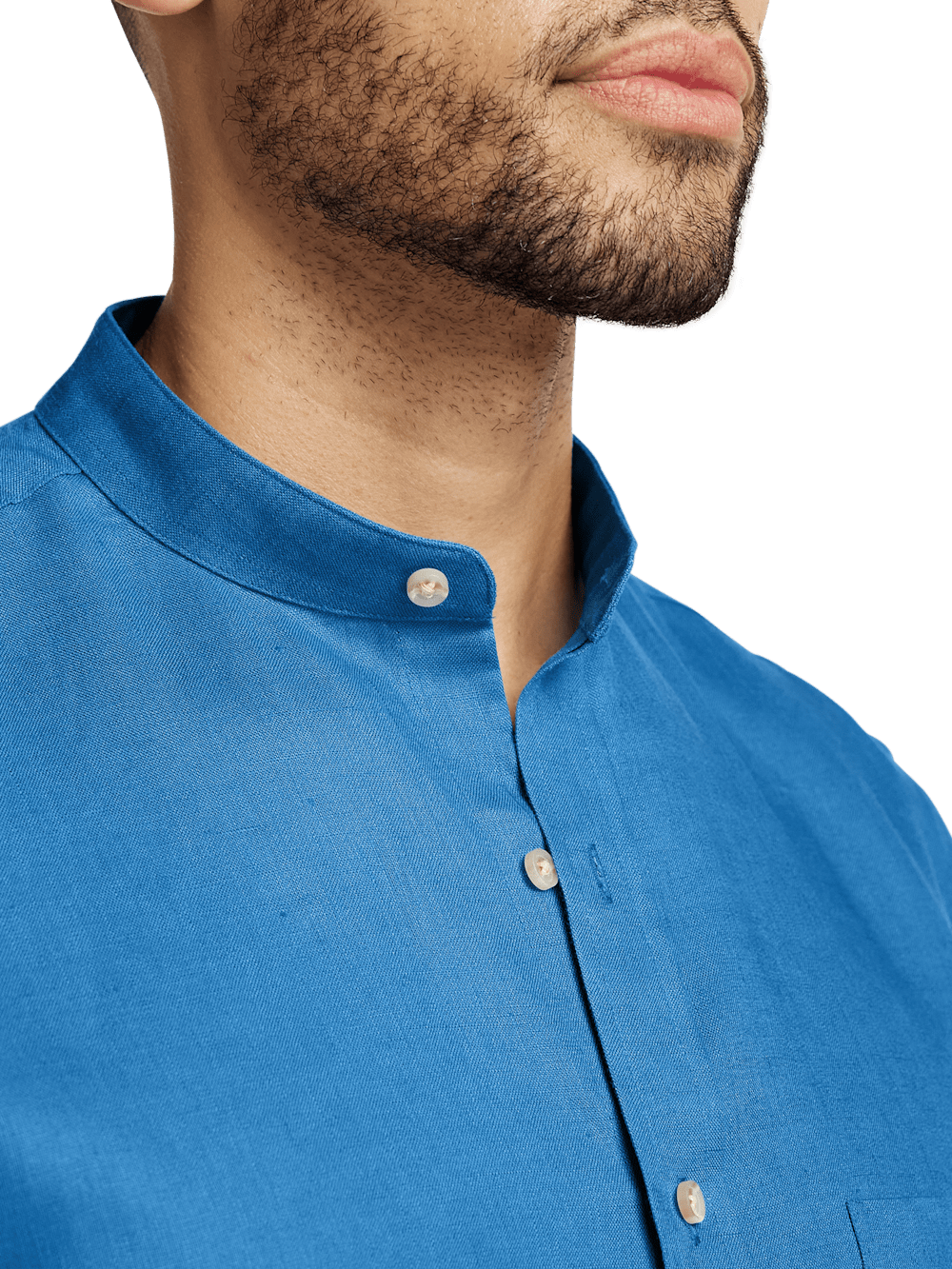 Alternate Image of Linen Solid Casual Shirt-2