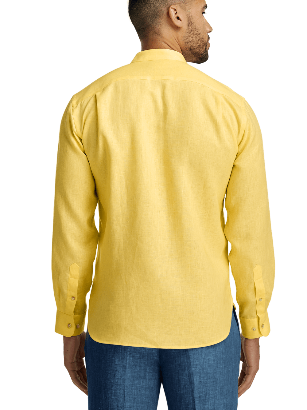 Alternate Image of Linen Solid Casual Shirt-4