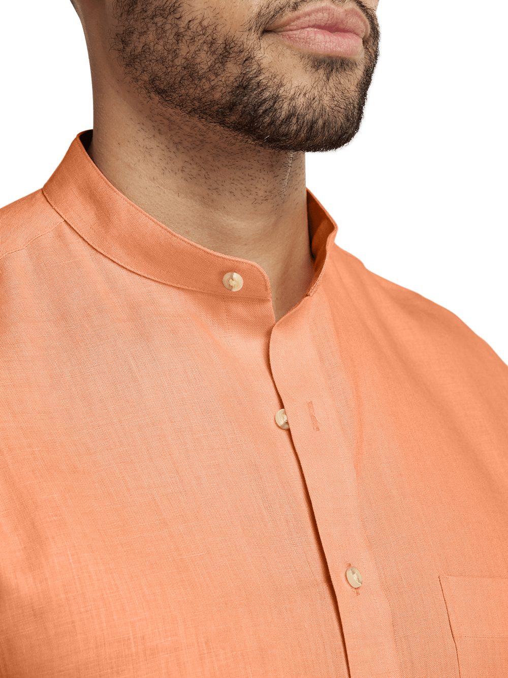 Alternate Image of Linen Solid Casual Shirt-2