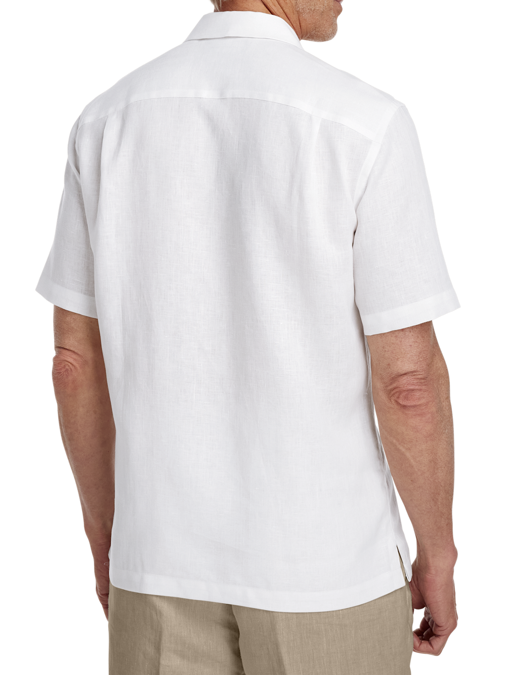 Alternate Image of Linen Solid Casual Shirt-4