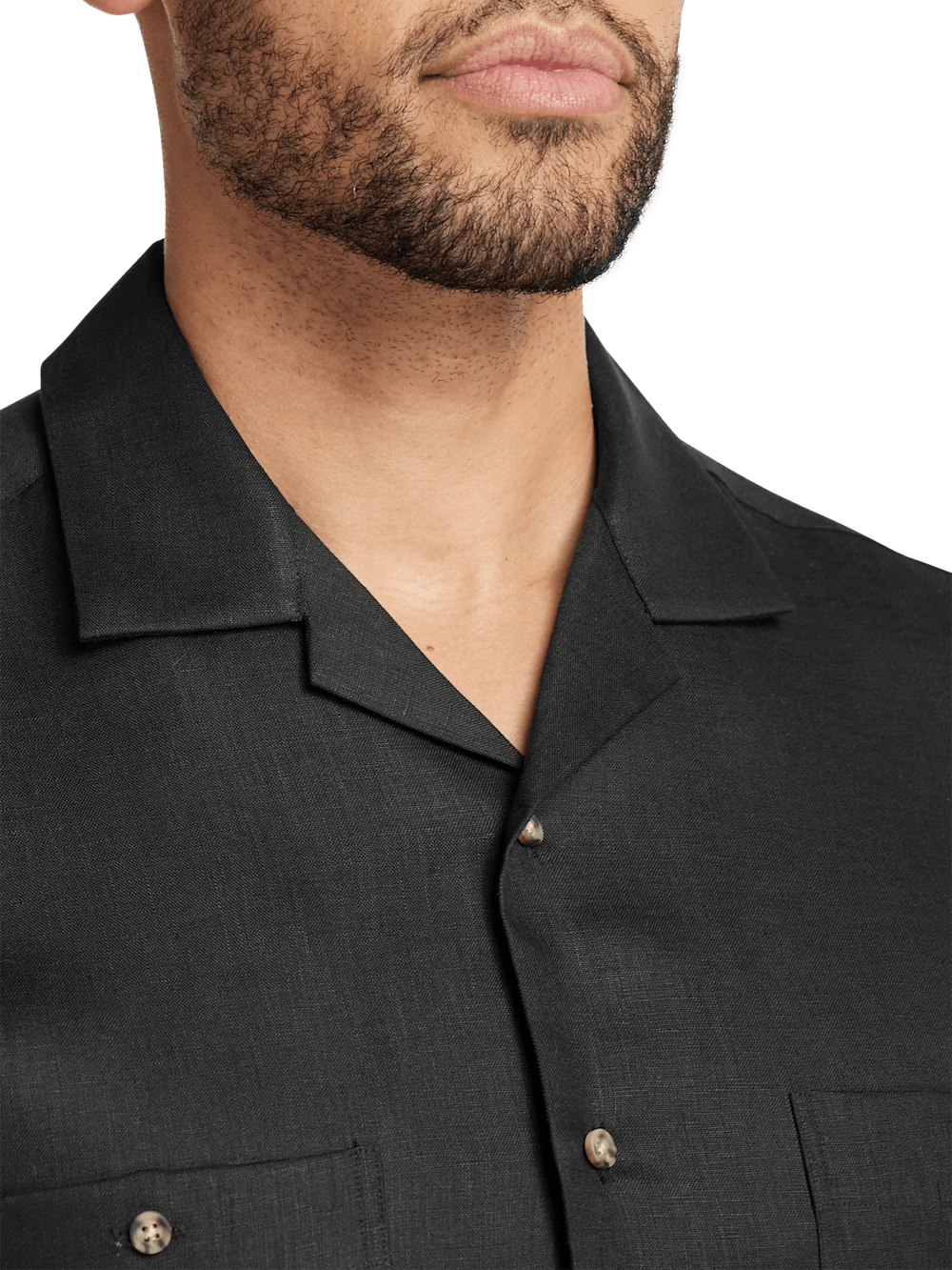 Alternate Image of Linen Solid Casual Shirt-2