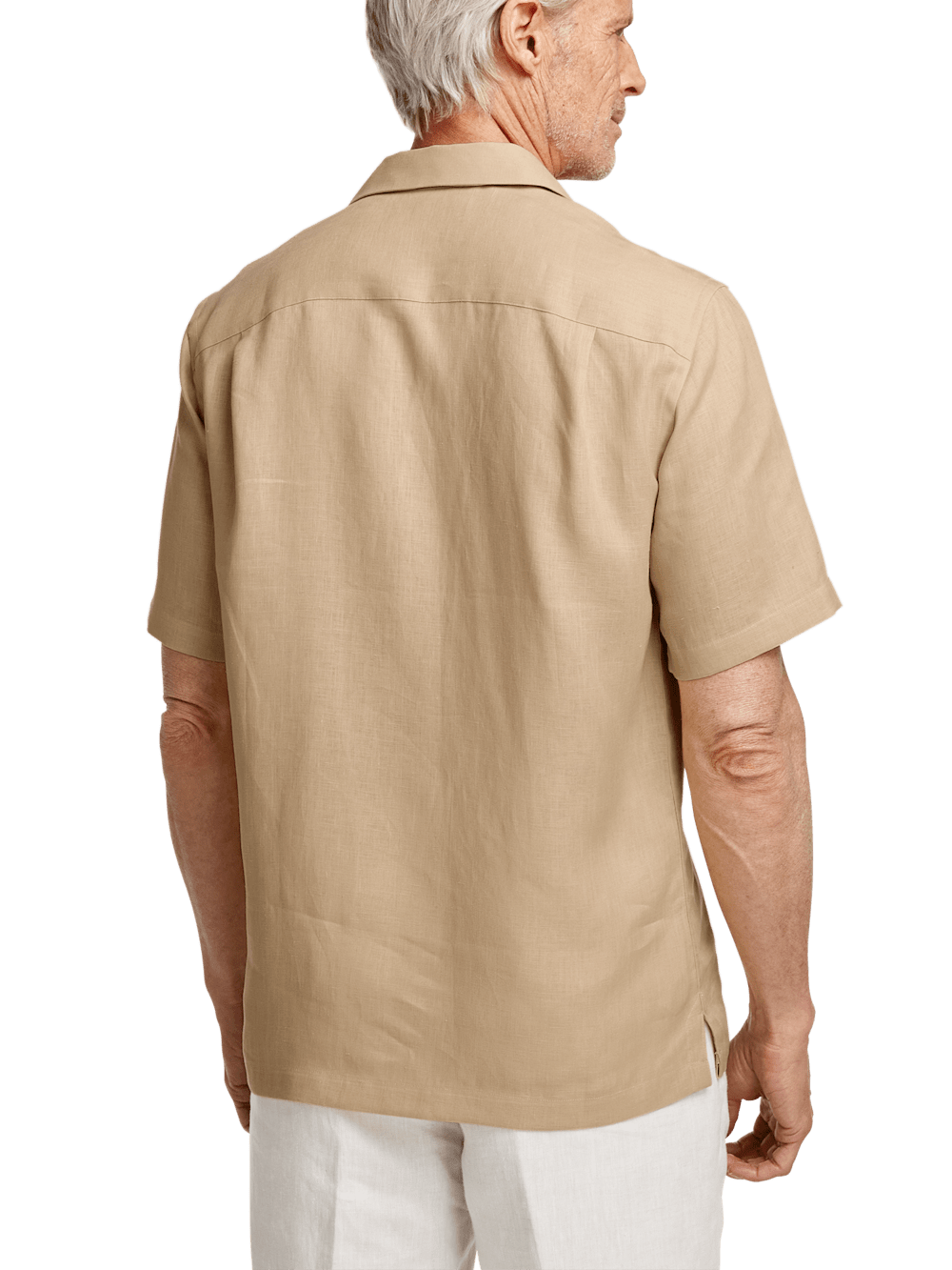 Alternate Image of Linen Solid Casual Shirt-4