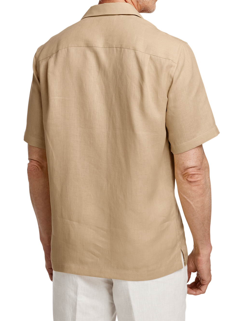 Alternate Image of Linen Solid Casual Shirt-4