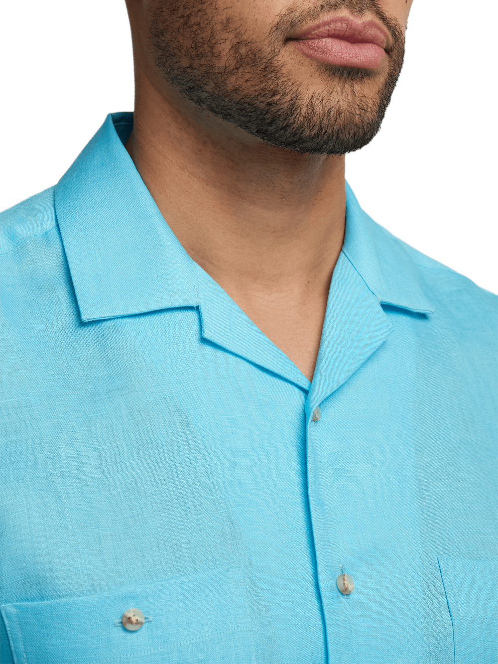 Alternate Image of Linen Solid Casual Shirt-2