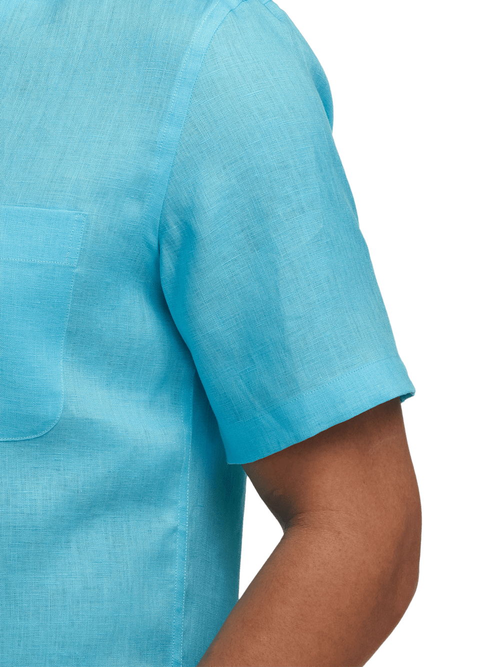 Alternate Image of Linen Solid Casual Shirt-3