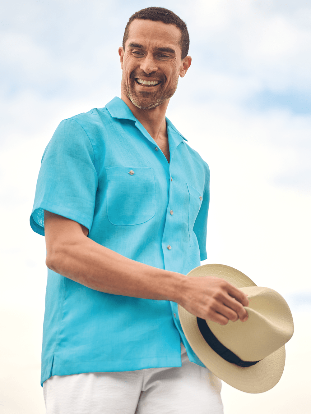 Alternate Image of Linen Solid Casual Shirt-6