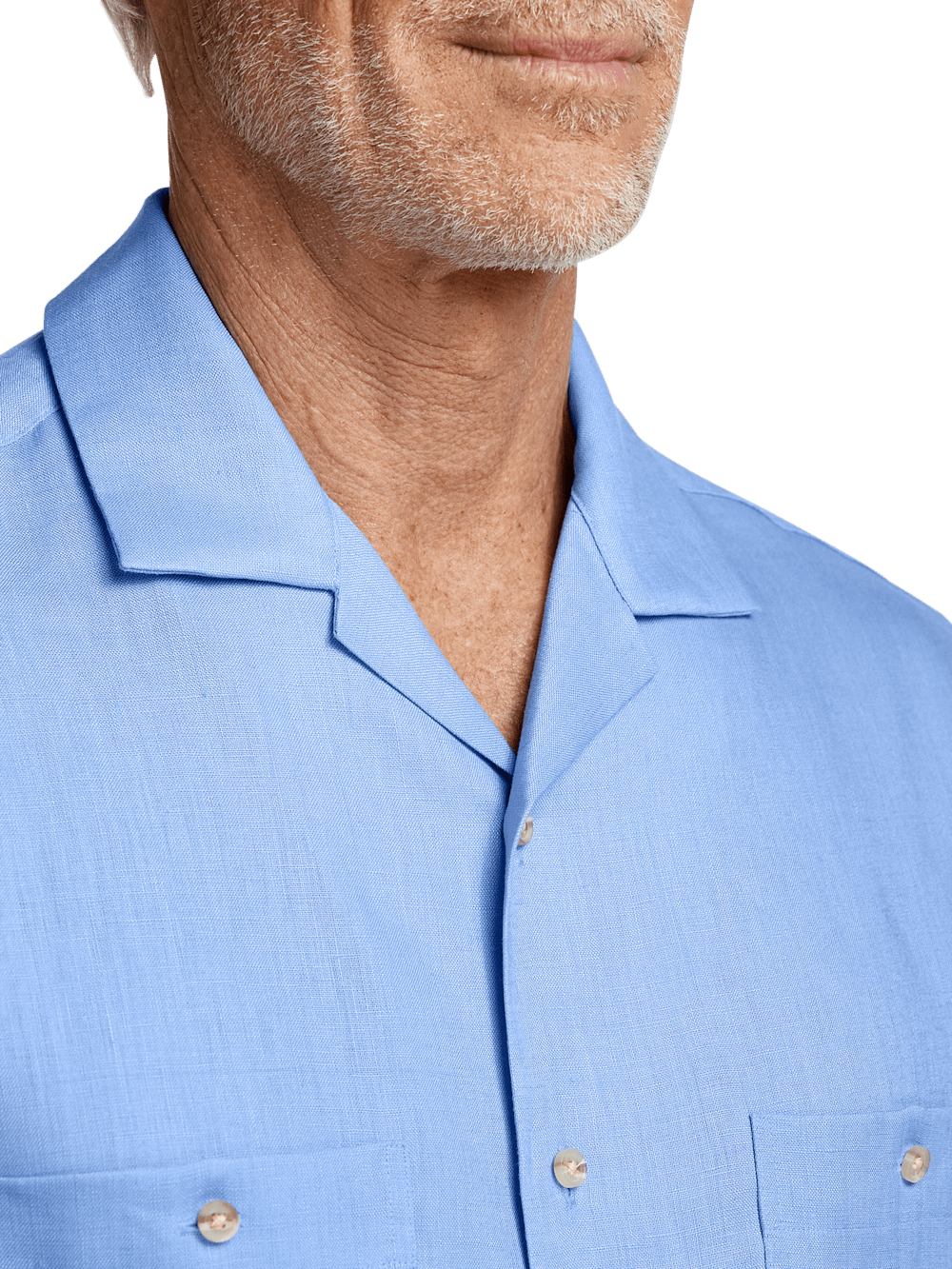Alternate Image of Linen Solid Casual Shirt-2
