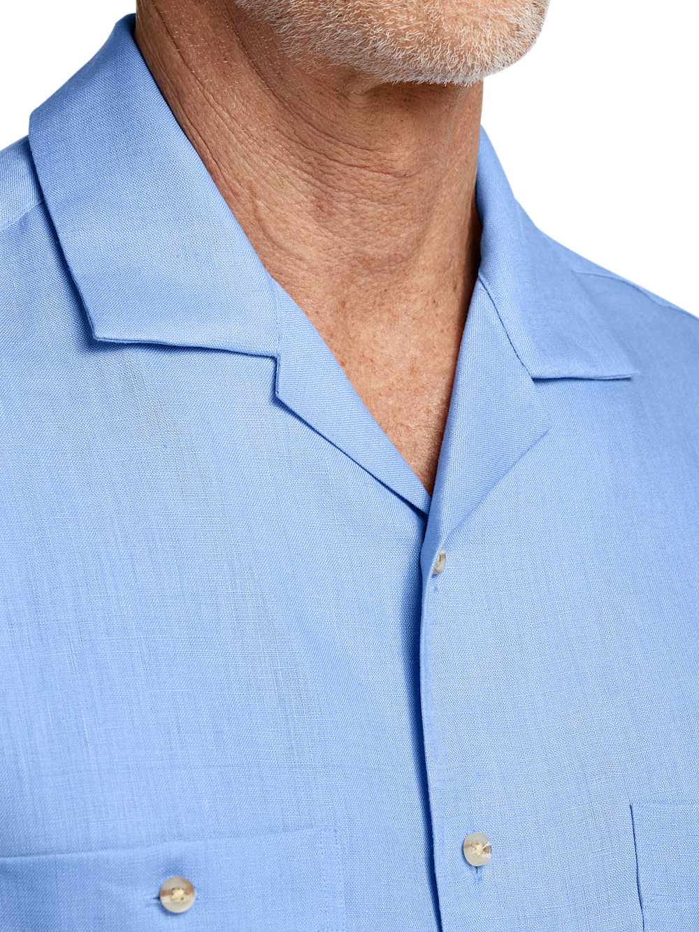 Alternate Image of Linen Solid Casual Shirt-2