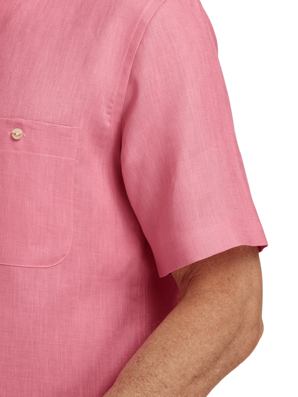 Alternate Image of Linen Solid Casual Shirt-3