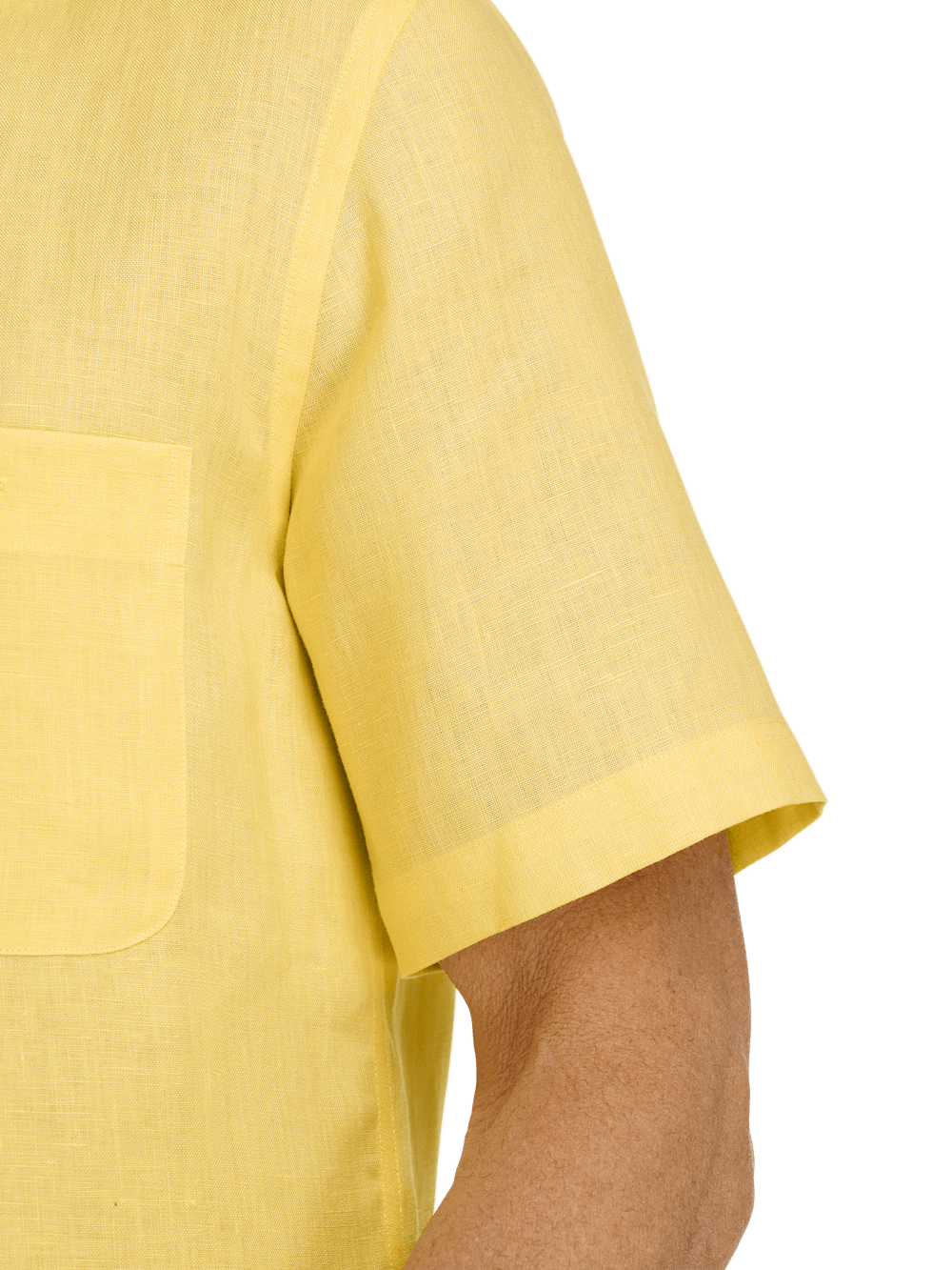 Alternate Image of Linen Solid Casual Shirt-3