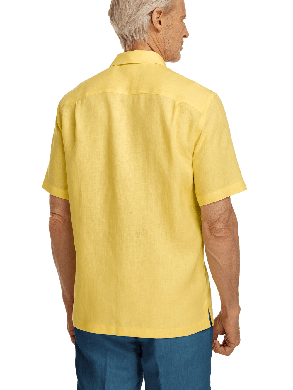 Alternate Image of Linen Solid Casual Shirt-4