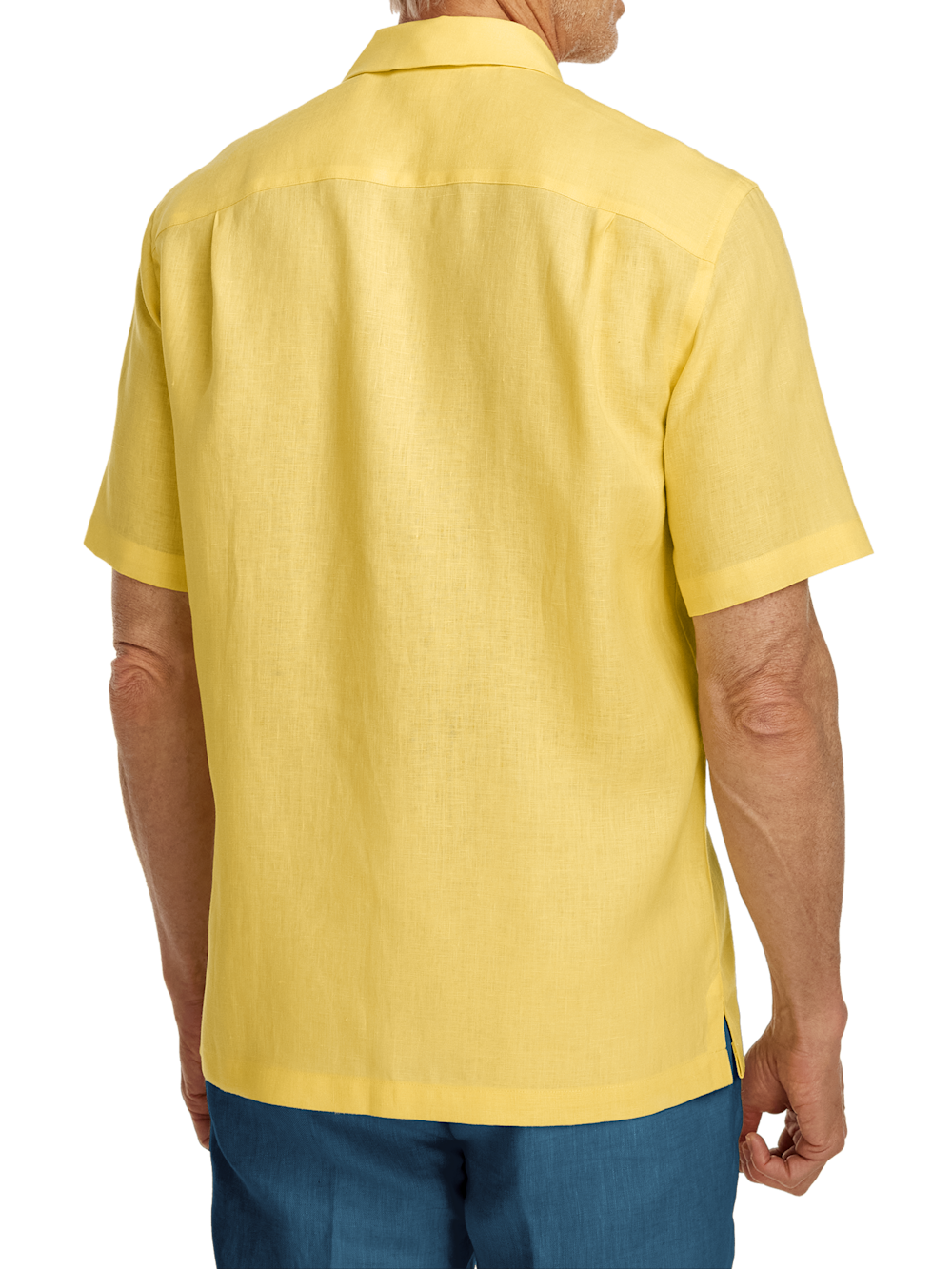Alternate Image of Linen Solid Casual Shirt-4
