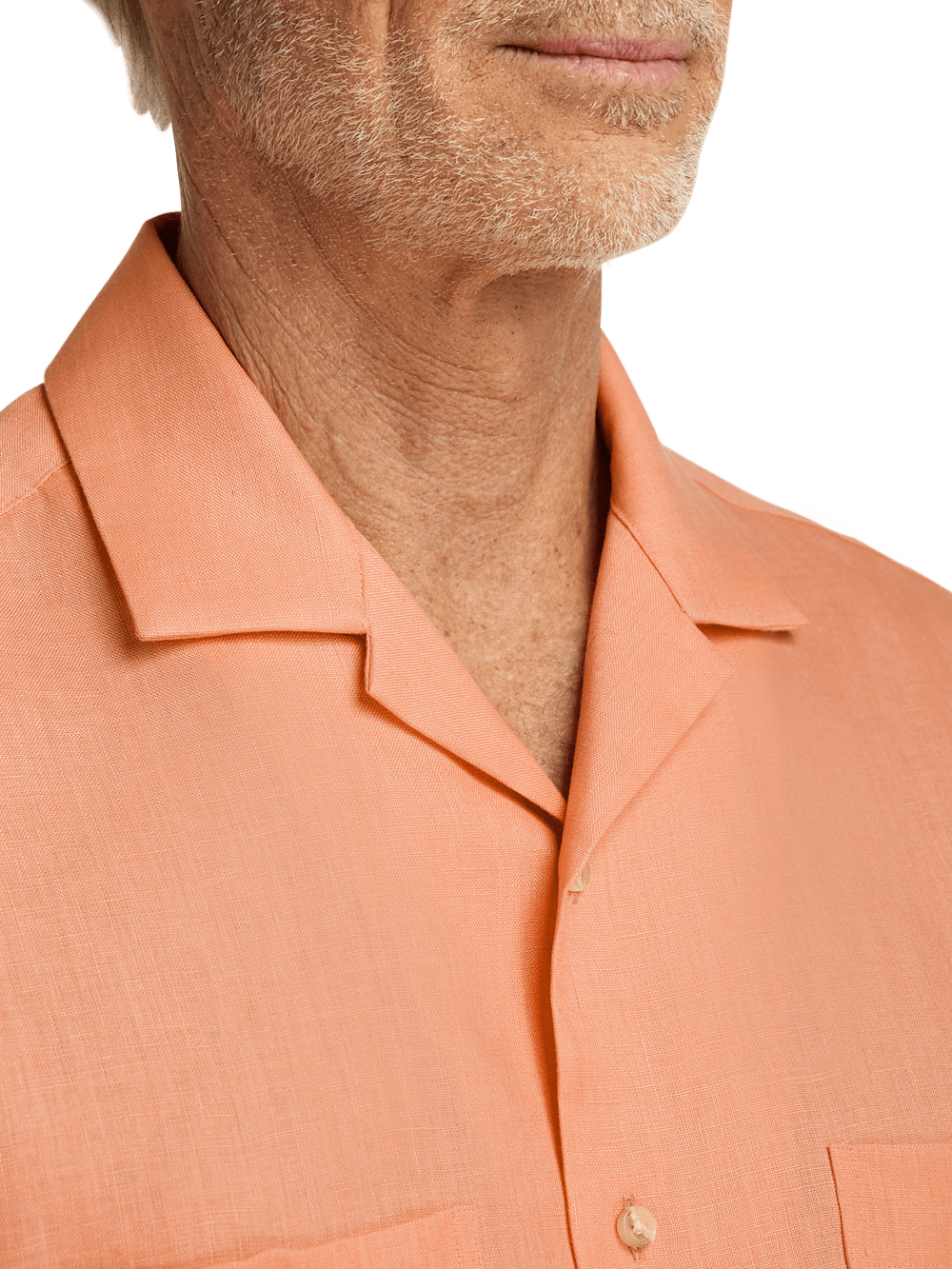 Alternate Image of Linen Solid Casual Shirt-2