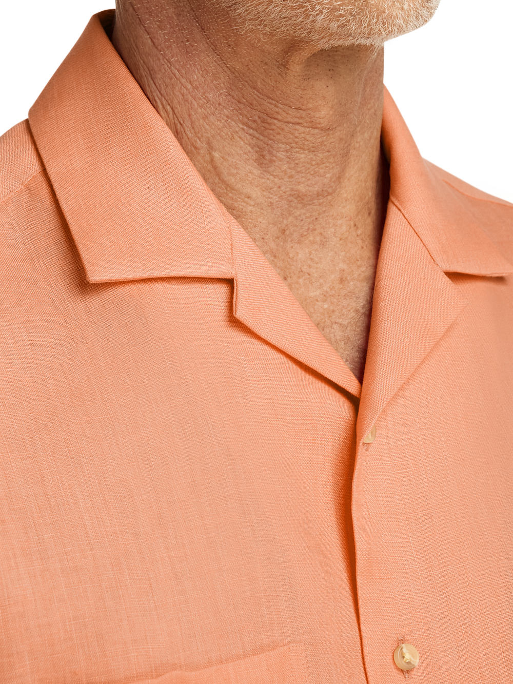 Alternate Image of Linen Solid Casual Shirt-2