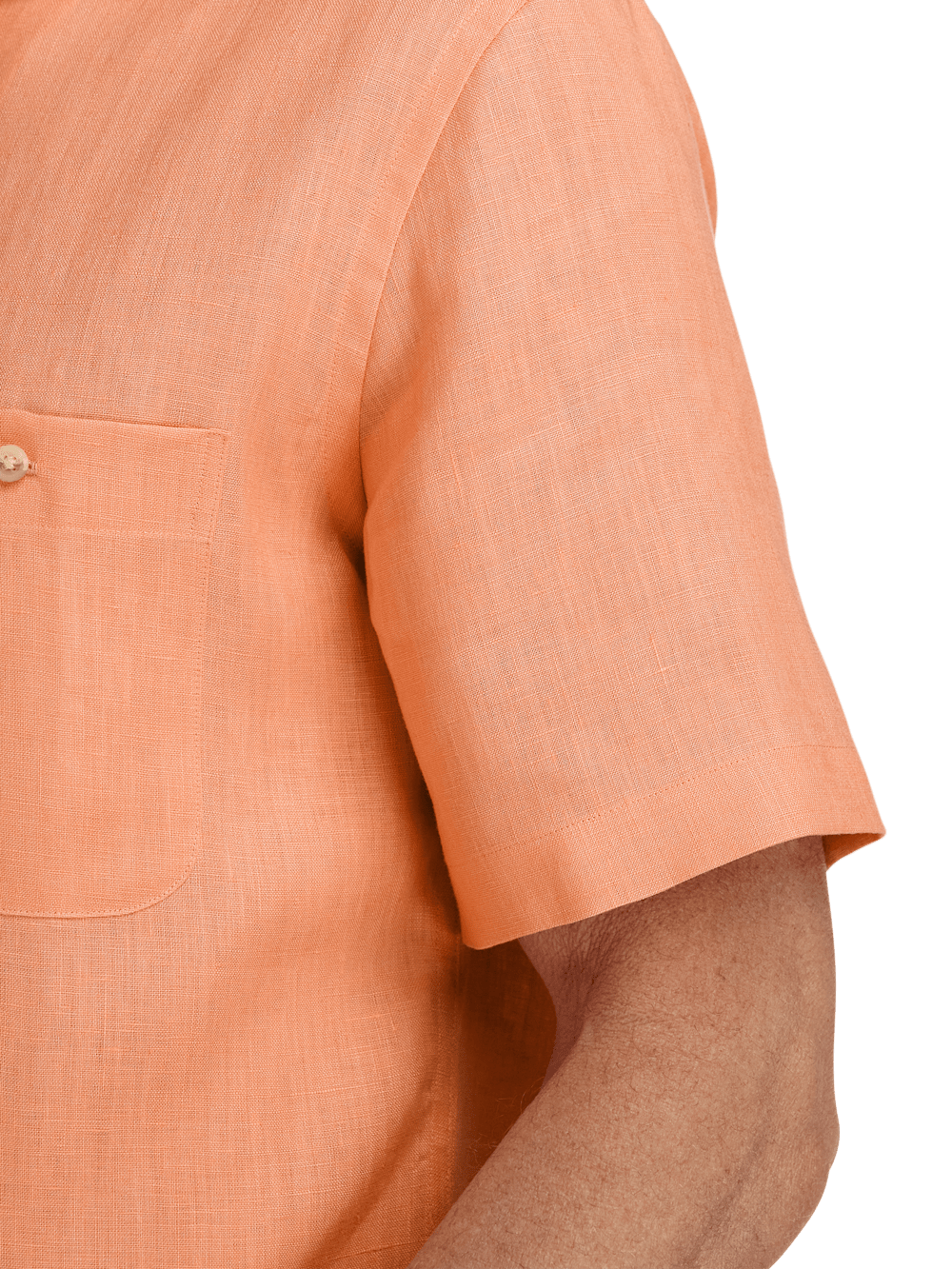 Alternate Image of Linen Solid Casual Shirt-3