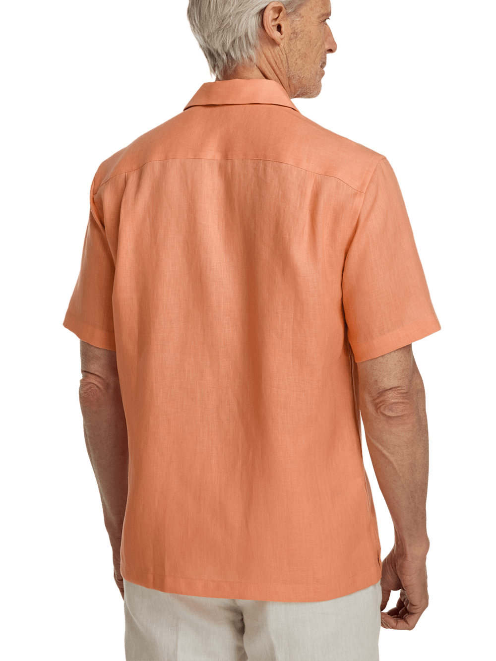Alternate Image of Linen Solid Casual Shirt-4